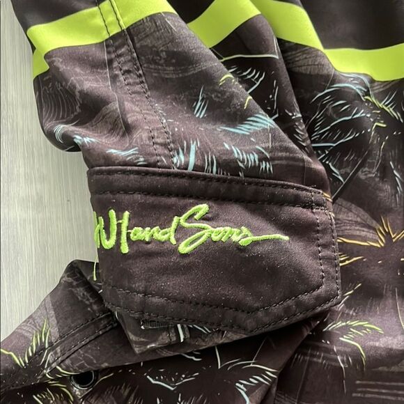 Maui and Sons Men's Brown Swim Shorts - Picture 5 of 8